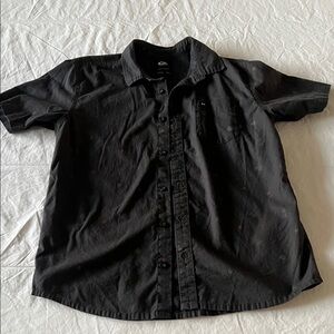 Quiksilver Kids Black Button Down Shirt